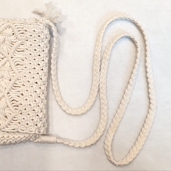 Macrame Crossbody Bag - Picture 8 of 10